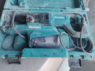 Makita rotary drill + hepa filter