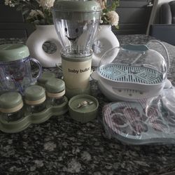 Baby Food  Steamer & Baby Bullet Blender 