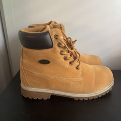 Lugz Tan Work Boots Size 7 - Good Condition