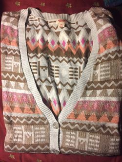 Cardigan Sweater-szL-reduced Again!