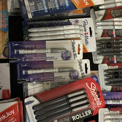 Pens & pencil & sharpies