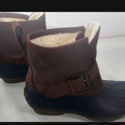 Women’s Sperry topsider waterproof rubber boots size 6M