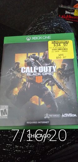 C.O.D 4 XBOX One shipping available