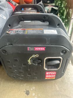 Flex Power 3300W Inverter Generator Silent