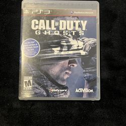 Call of Duty: Ghosts (Sony PlayStation 3, 2013) – Tested, Works Great