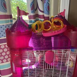 Two Hamster Houses Plus Extra Parts