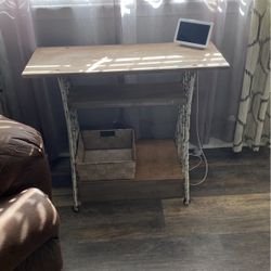 Antique sewing table