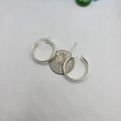 Sterling Silver Fashioned Earrings 925 