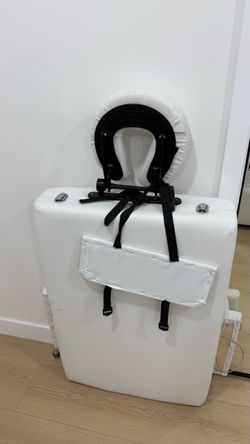 Portable Folding Massage Table with Headrest
