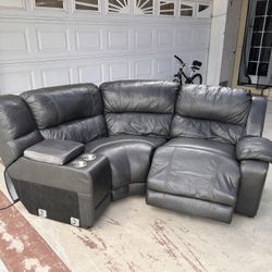 Leather Couches 3 Piece Corner 