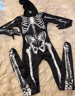 Boys skeleton costume
