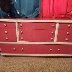 Pink Dresser