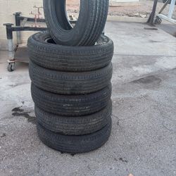 6 Tires For Trailer  205/75R15  $240