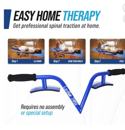 Low back stretcher and lumbar spine decompressor - Lo Bak Trax