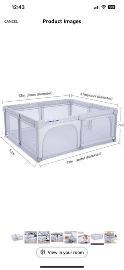 Baby play pen