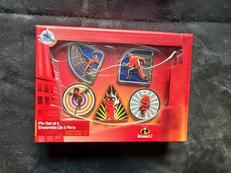 Disney Pixar The Incredibles 2 – Limited Edition Collector Pin Set