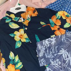 Gap Button Up Boys Shirts Size Large 10
