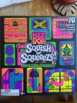 Needoh Squish or Squeeze Squish-O-ween Countdown Halloween Calendar
