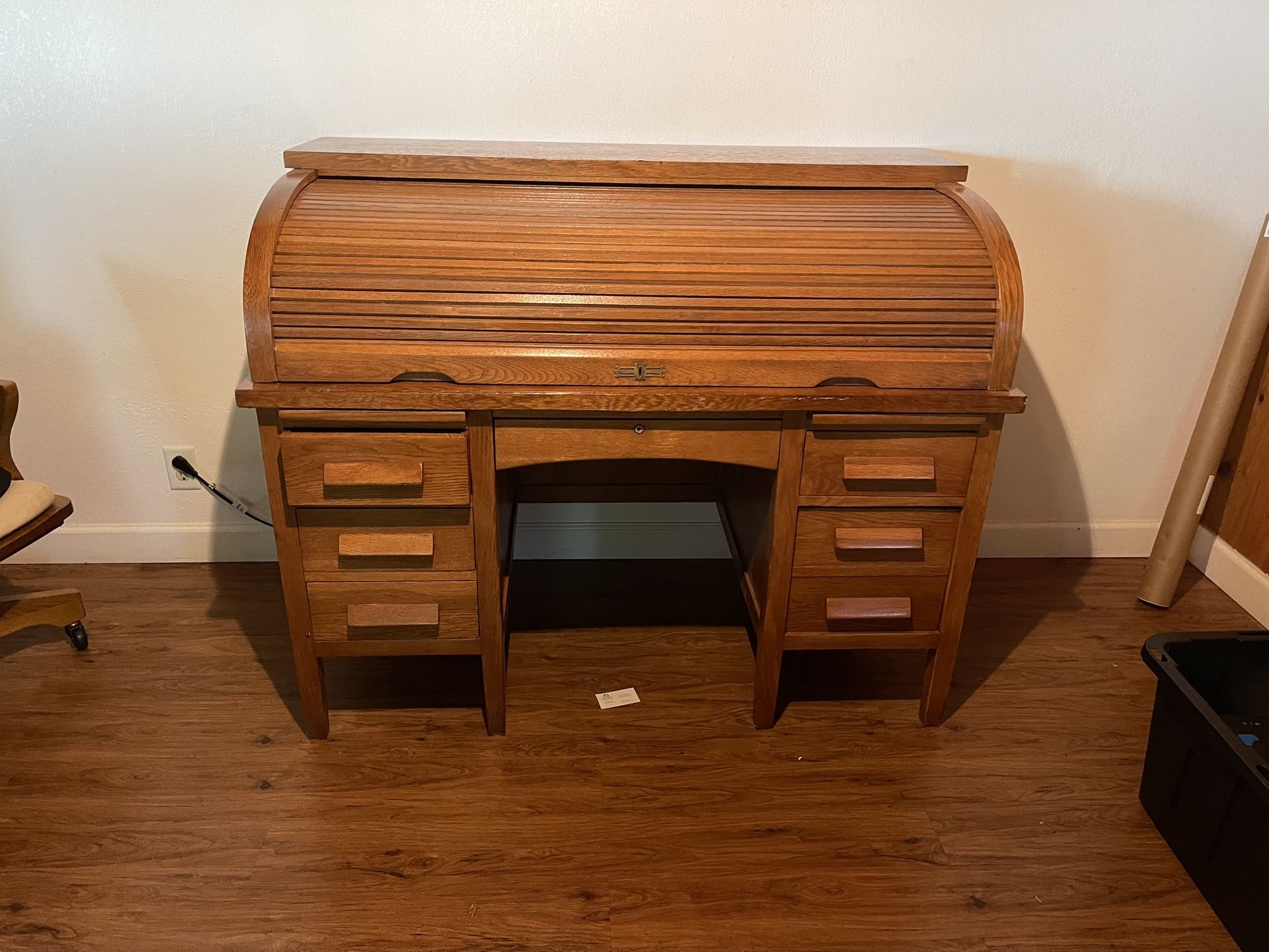 Antique Roll Top Desk