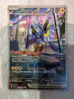 Miraidon EX - 244 / 198 - SV01 Scarlett & Violet Base Set