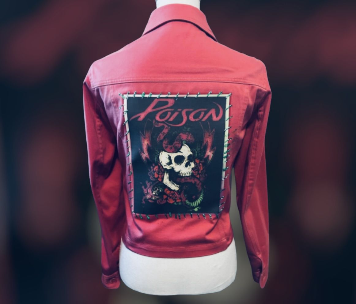 Poison Rocker Custom Pink Jacket