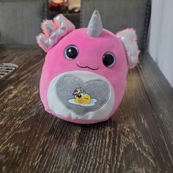 Cute Axolotl/unicorn Plushie