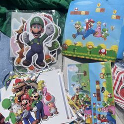 Mario Birthday Banner 