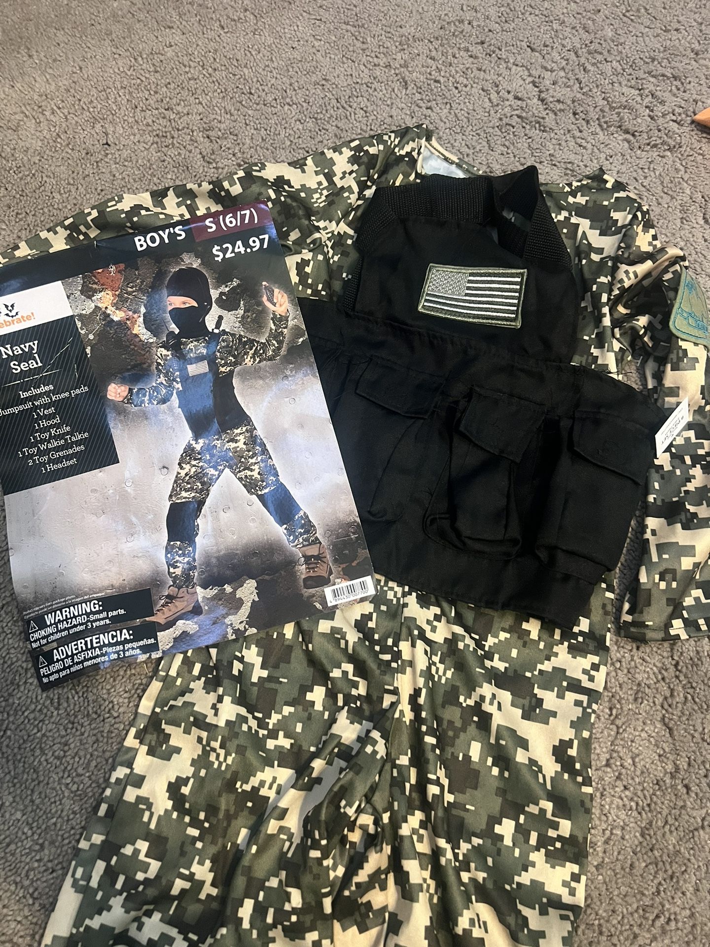 Boys Navy seal Costume