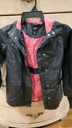 Girls rain coat size 10