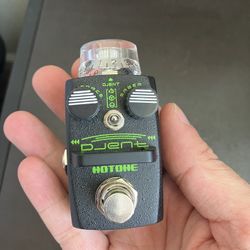 Hot Tone Djent Electric Guitar Distortion Mini Pedal