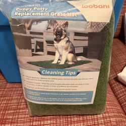 Puppy Potty Replacement Grass Mats – 2 Pack - $20