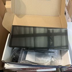 10.26" Carplay Screen for Car,4K Dash Cam,Portable Tablet for Apple Android Auto,Voice Touch Control GPS Navigation,Stereo Audio Radio,Rear Backup Cam