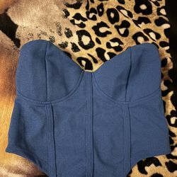 Blue Small Corset