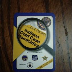 Indiana Cold Case Playing Cards 3rd Edition