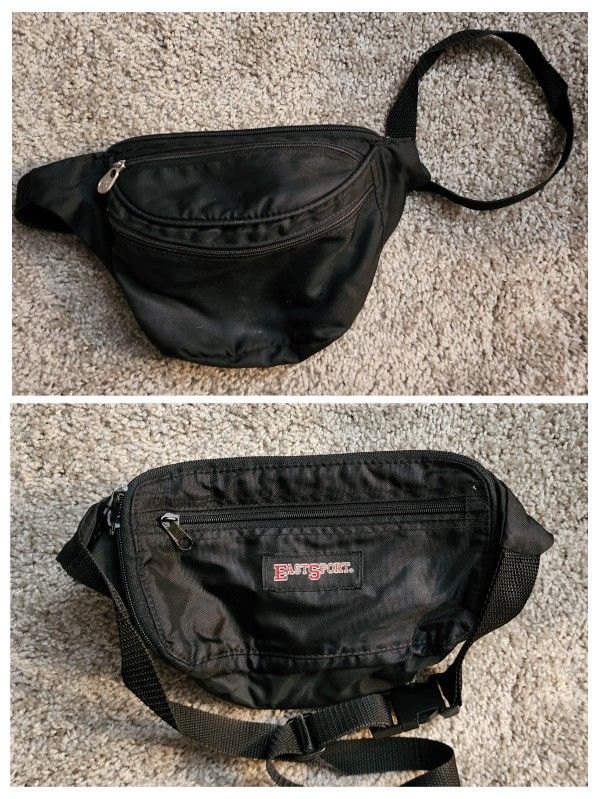 East Sport black fanny pack 2L