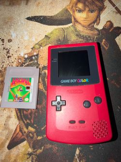 Red game boy color