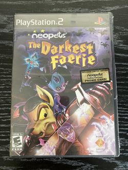 Neopets: The Darkest Faerie (PlayStation 2) PS2 Factory Sealed W/ Promo Card