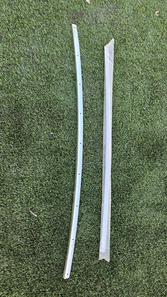 65 Mustang Rear Convertible Seat Moldings