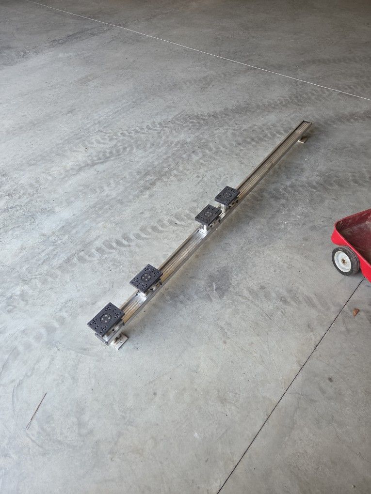 Down Rigger Rail With Swivels 