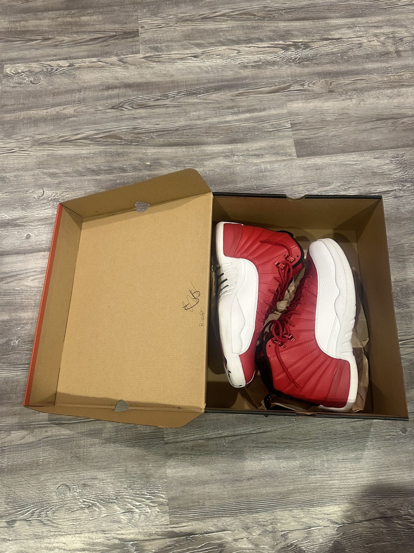 Air Jordan 12 Gym Red Size 12 PADS