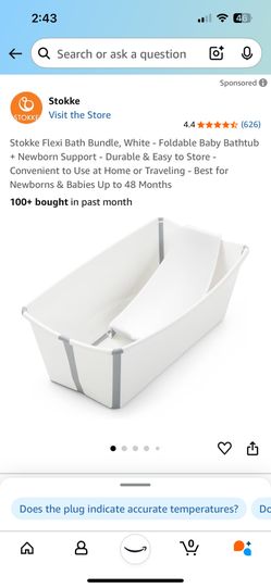 Stokke Flexi Bath Bundle(includes Newborn Support)