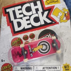 The Simpsons tech deck