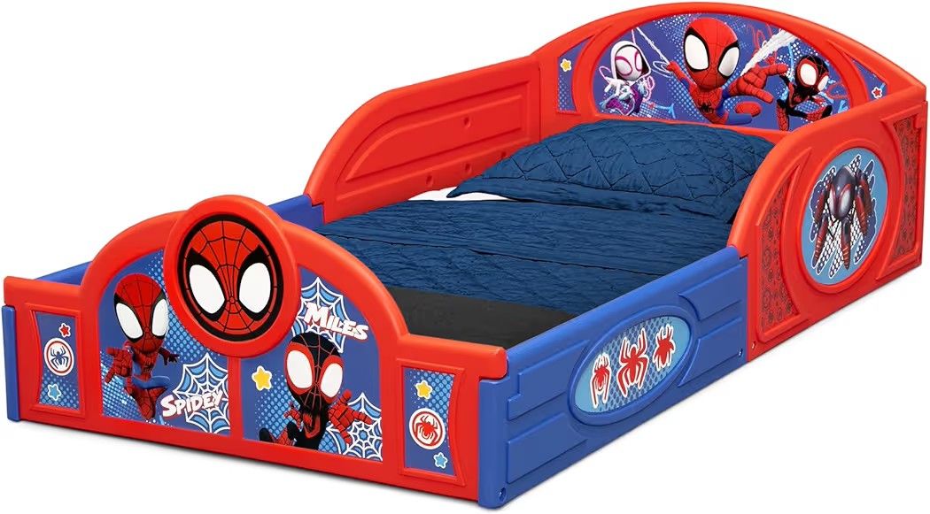 Spiderman Bed, Matress Table & Chairs