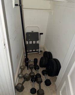 Weights Powertower Pull up Bar & Walking pad