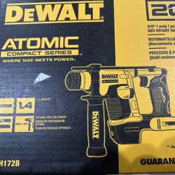 New 20v Dewalt Atomic Brushless Rotary Hammer 