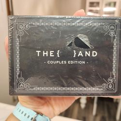 The {  } and card game for couples