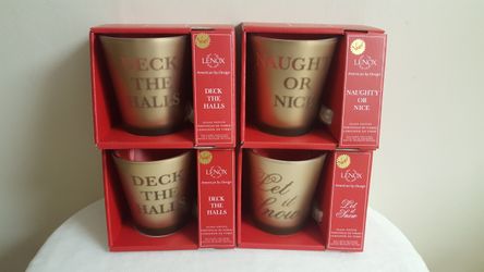 Lenox Votive Candles Set of 4