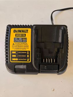Genuine DeWALT DCB115 Li-Ion Battery 12V Max Fast Charger