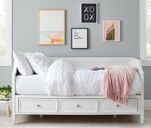 Pottery Barn Audrey Storage Daybed with mattress