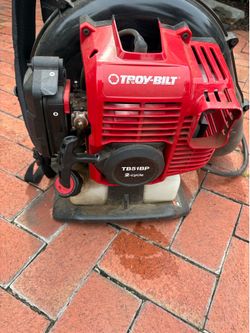 Troy-Bilt TB51BP Gas Backpack Leaf Blower – 600 CFM / 220 MPH